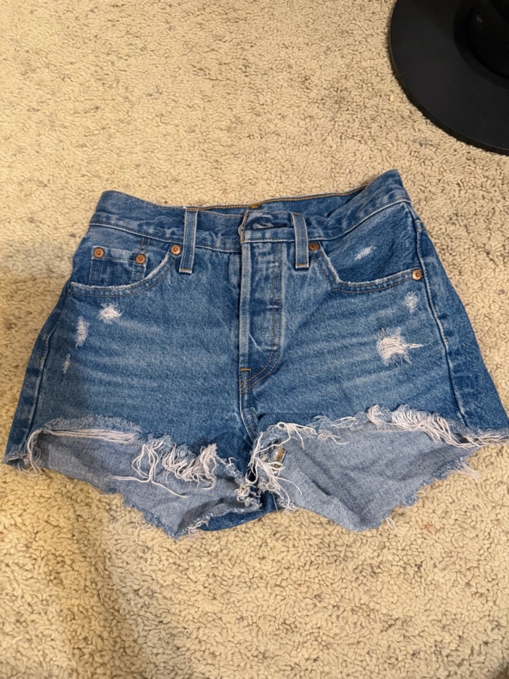 Levi's 501 Women's Denim Shorts Size 23
